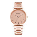 36mm rose gold case 316L Stainless steel chian quartz watches ladies 3ATM waterproof women wrist watches